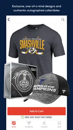 Fanatics NHL Shop iPhone image 4