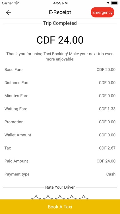 Taxi Booking Passager screenshot-5