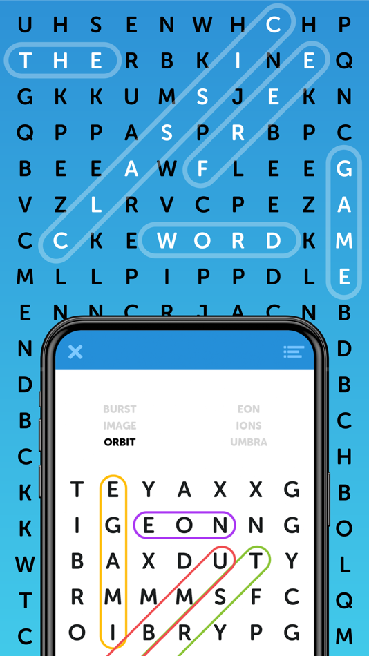 #1. Simple Word Search Puzzles (iOS) By: Conversion, LLC
