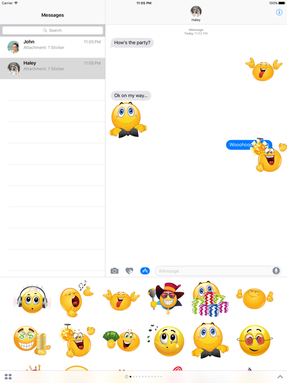 Screenshot #4 pour Party Emoji – Celebration 2020