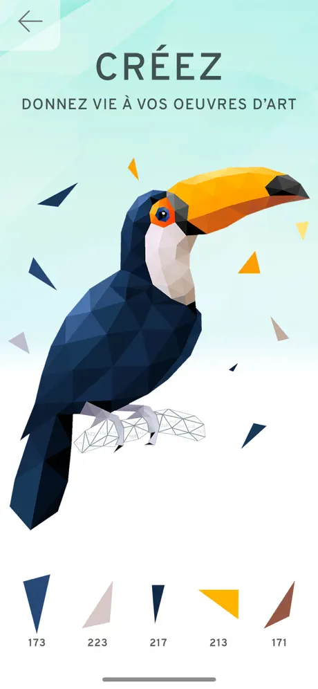 Poly Island: Coloring Art Book