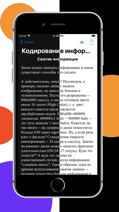 ЕГЭра: Информатика Screenshot