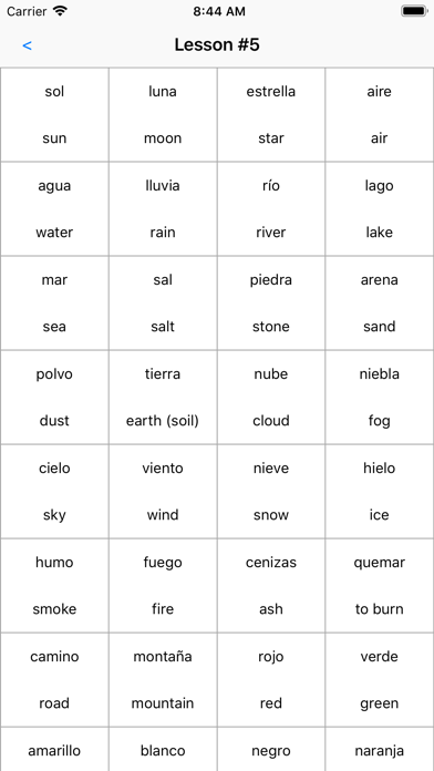 Just Learn Spanish screenshot 4