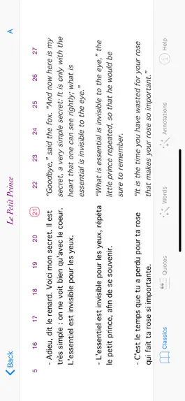 Game screenshot Bilingual French Classics hack