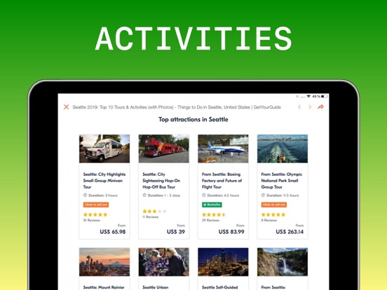 Seattle Travel Guide . iPad screenshot 6 - Travel app