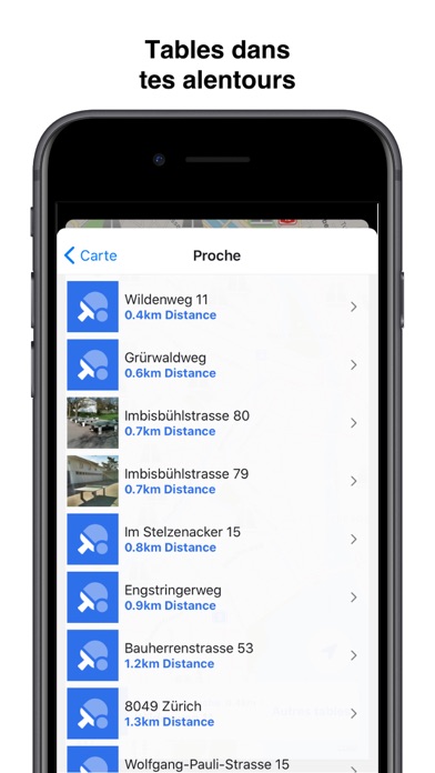 Screenshot #3 pour Tables de ping pong