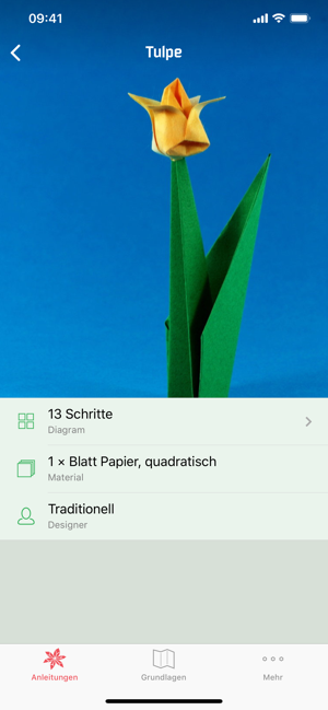 Origami Blumen