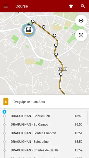 Capture d'écran de Dracénie Mobilité sur iPhone 3