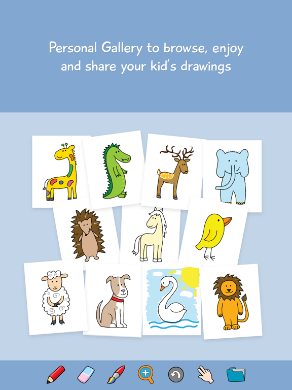 How to Draw Animals Easy iPad screenshot