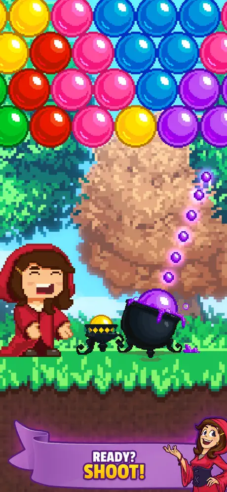 Witch Game - Bubble Pop Origin