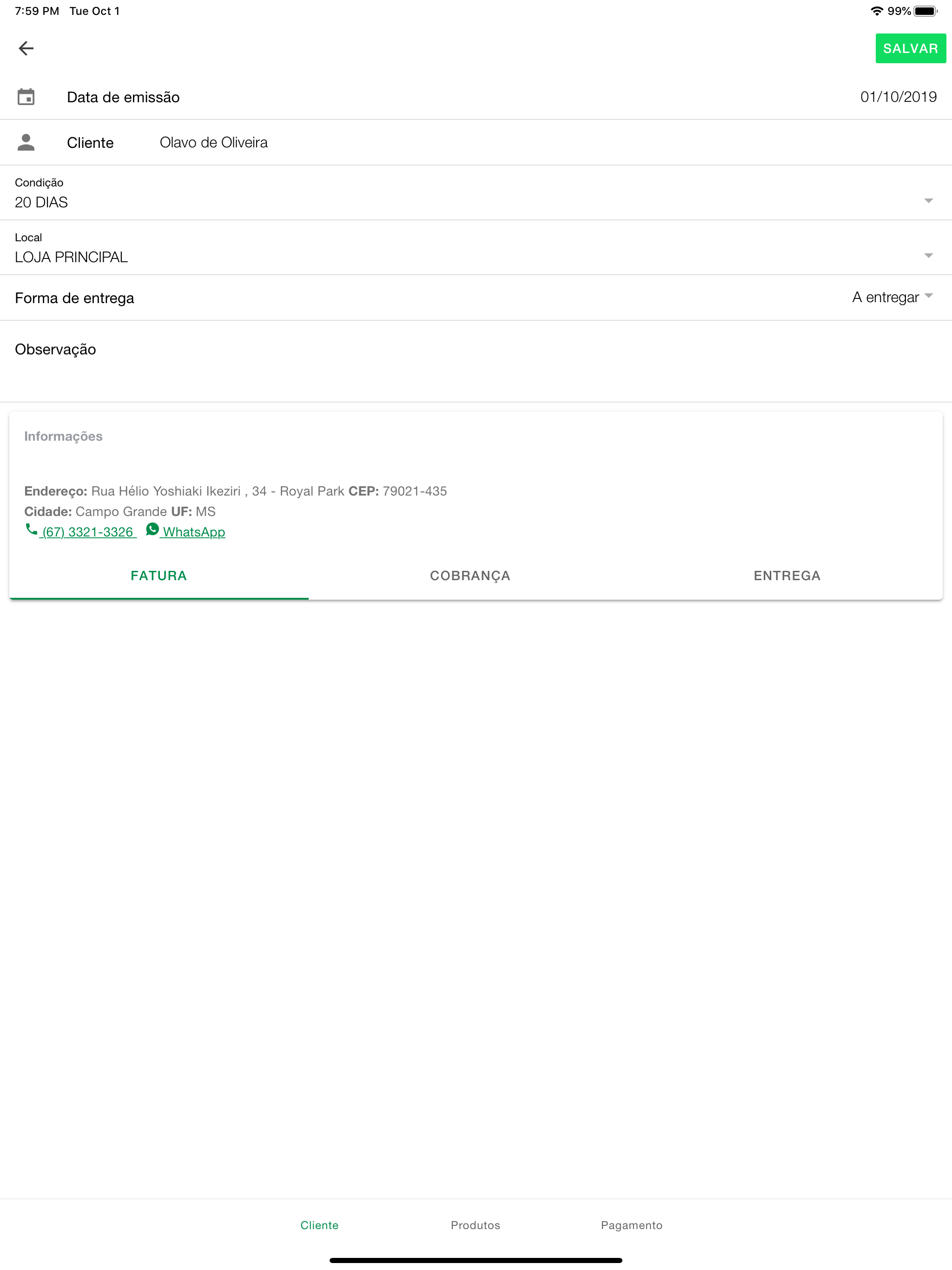 Força de Vendas Plus screenshot 7