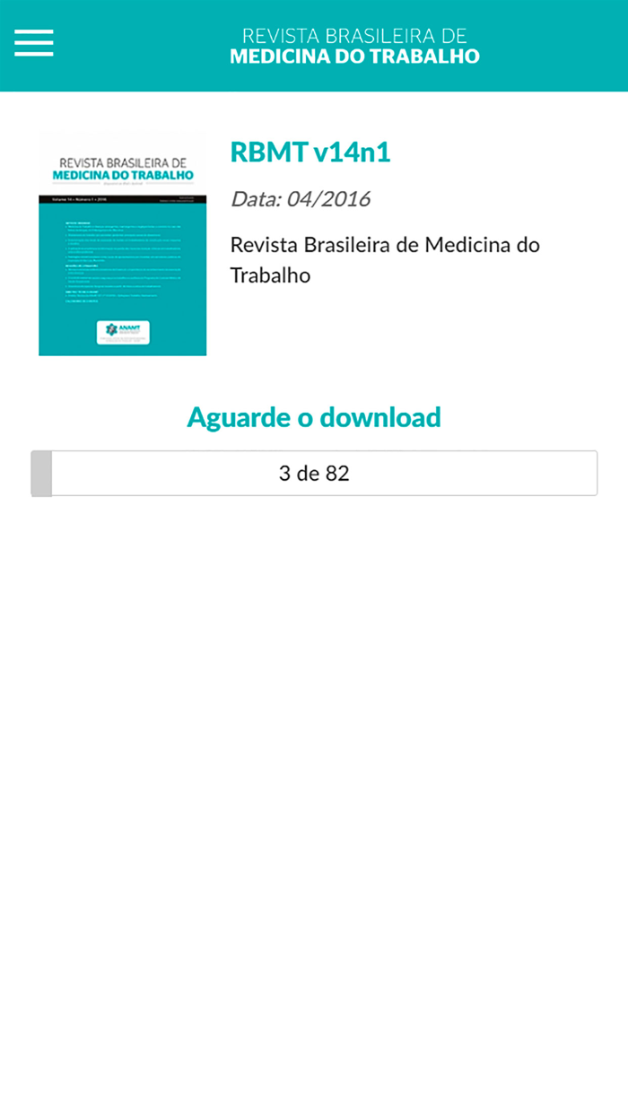 Revista Medicina do Trabalho