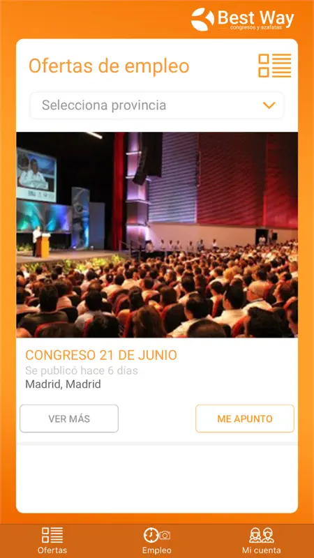 Best Way Congresos screenshot 2 of 5