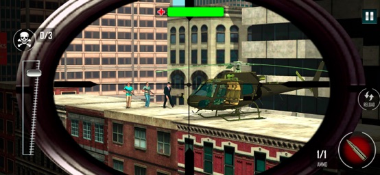 Screenshot of Police Sniper City Gangsters