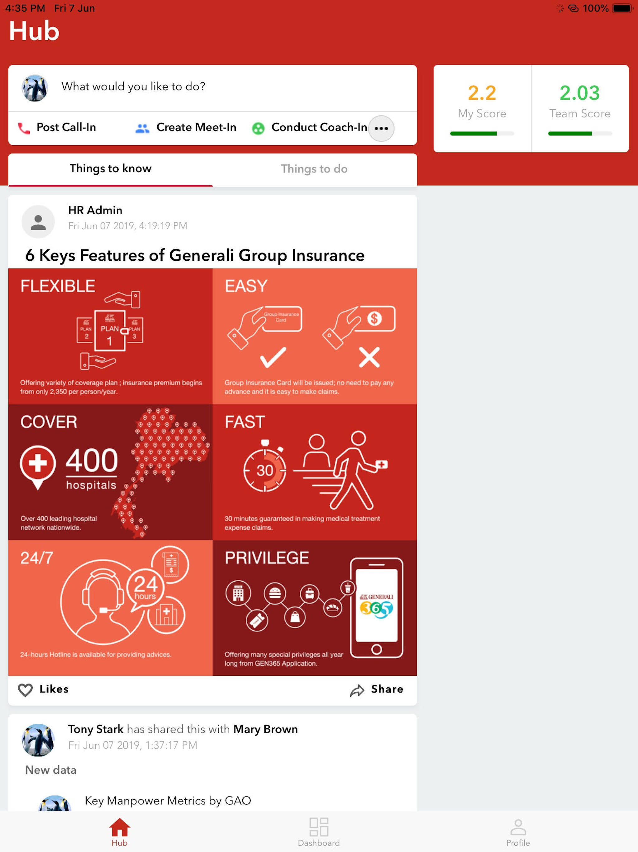 GenDashboard screenshot 3