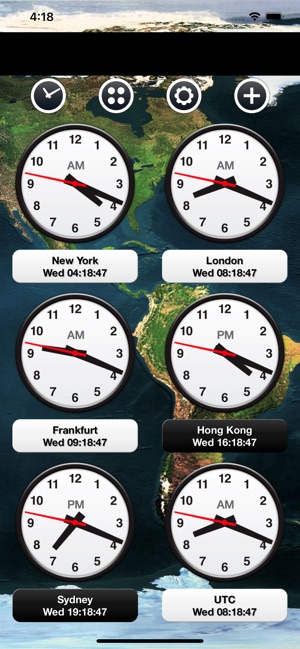 Horloge Mondiale Lite dans l'App Store