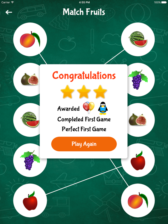 Match It - Fun Learning Game iPad screenshot 4 - Games app