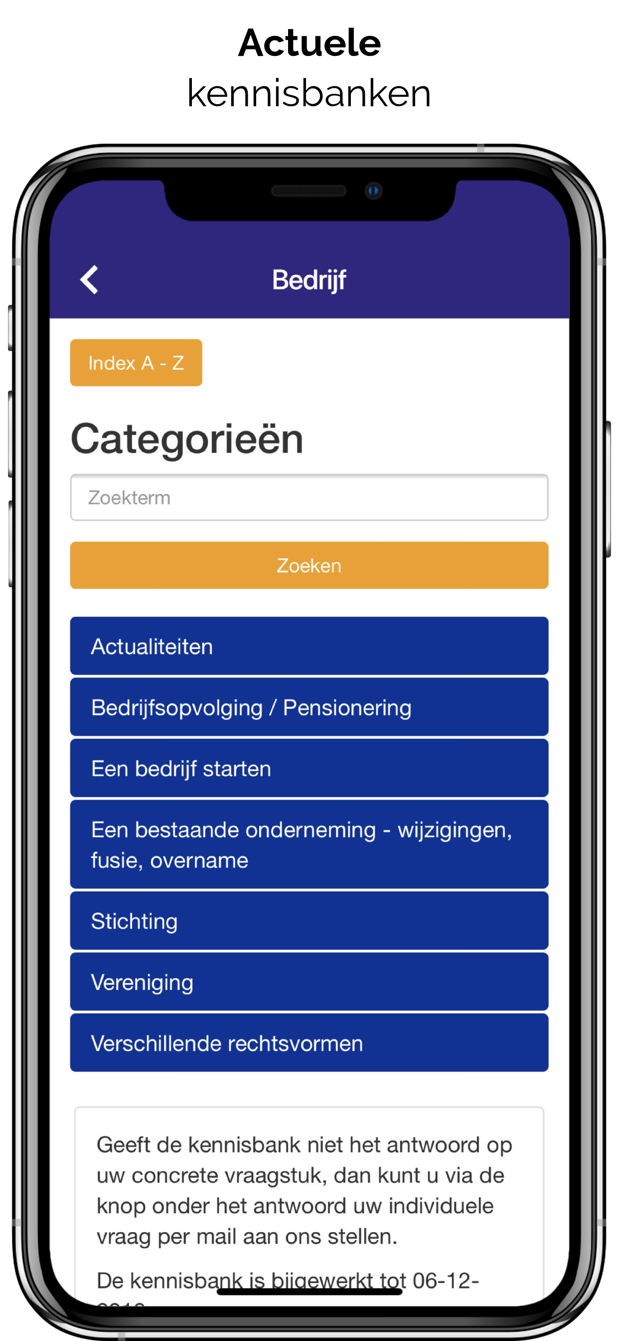 Bedrijfscommunicatie screenshot 3