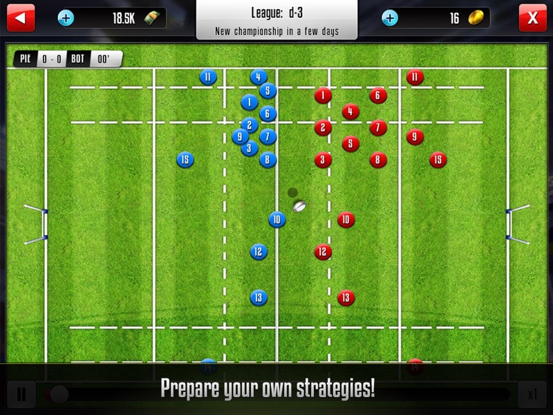 Rugby Manager : Be a manager screenshot 7