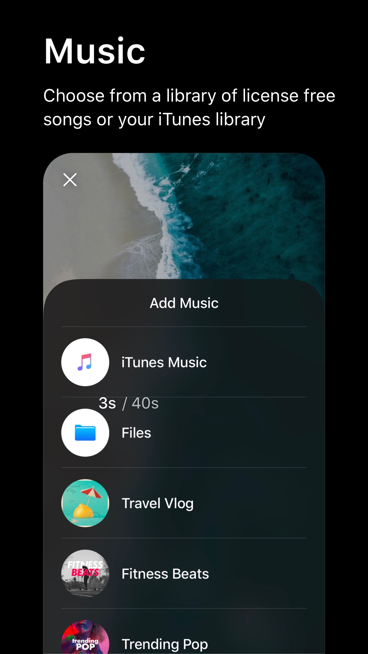 Screenshot do app Spark Camera - Video Editor