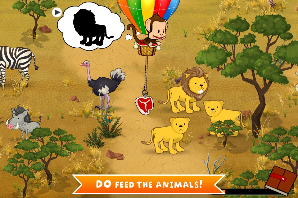 Monkey Preschool Animals screenshot 2