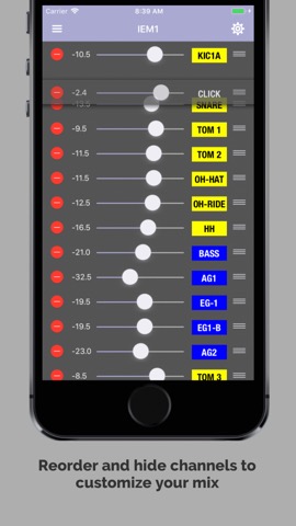 gldMix: Personal Monitor Mixerのおすすめ画像2