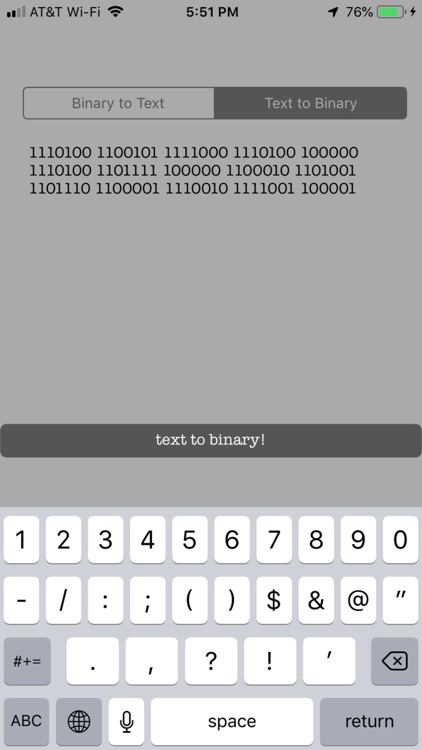 The Binary Converter