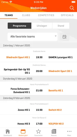 Volleybal.nl - Mijn Volleybal screenshot 2