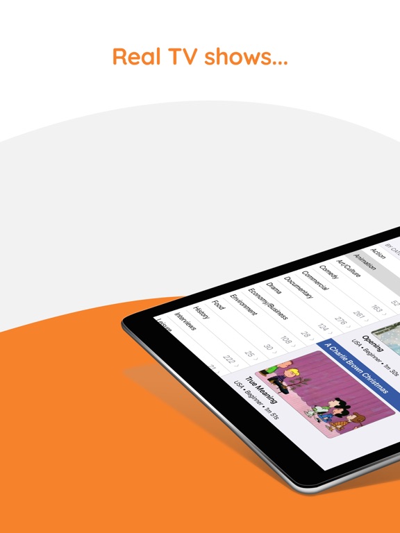Yabla English iPad screenshot 2 - Education app