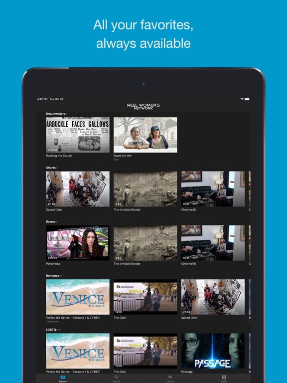 Screenshot #6 pour Reel Women's Network