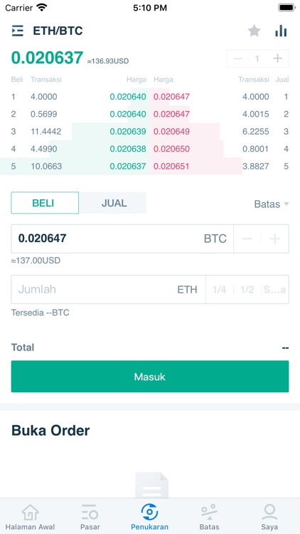 HuobiIndonesiaApp screenshot-3