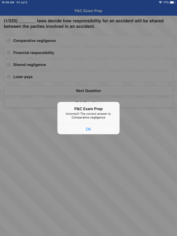 Screenshot #6 pour Property & Casualty Agent Exam
