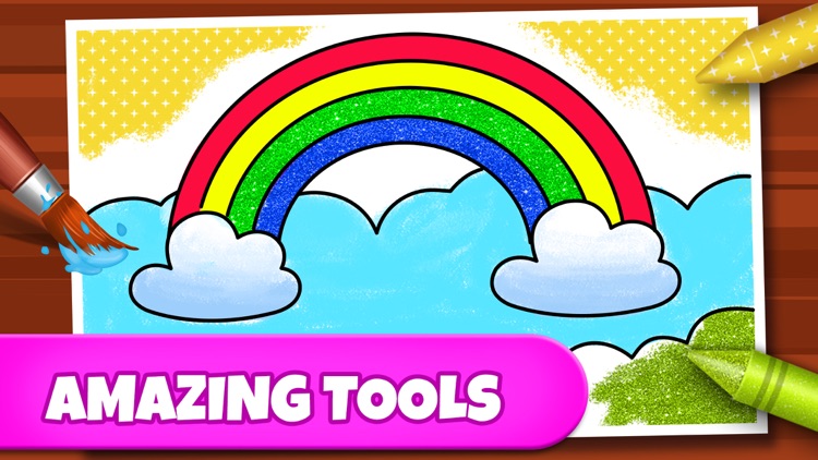 Coloring Games: Painting, Glow