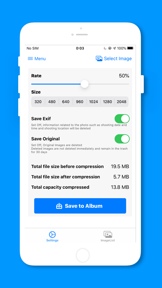 #2. Image Compress & Resize Easily (iOS) 게시자: Saigen inc.