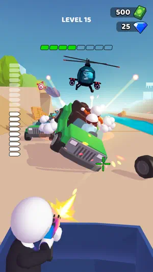 Rage Road - Car Shooting screenshot 2