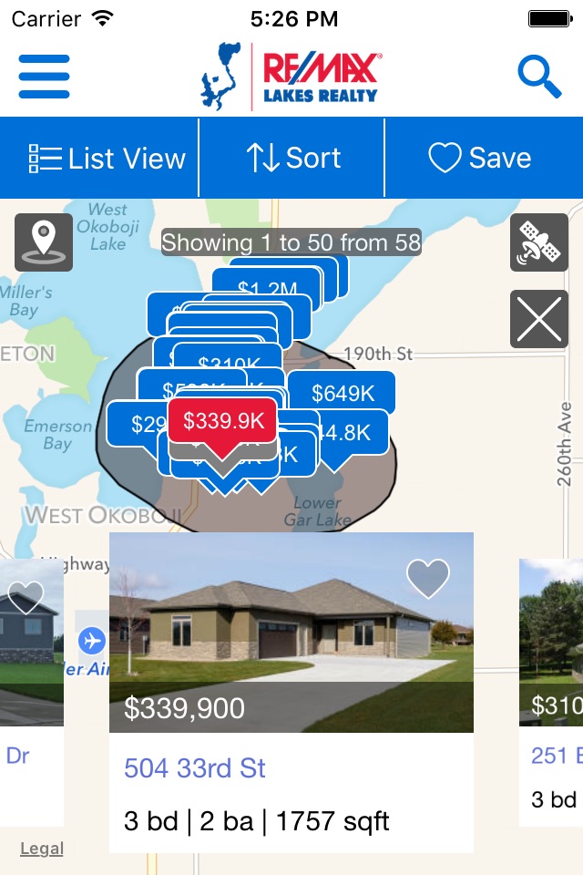 Lake Okoboji Real Estate screenshot 2