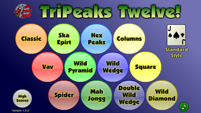 TriPeaks Twelve screenshot 2