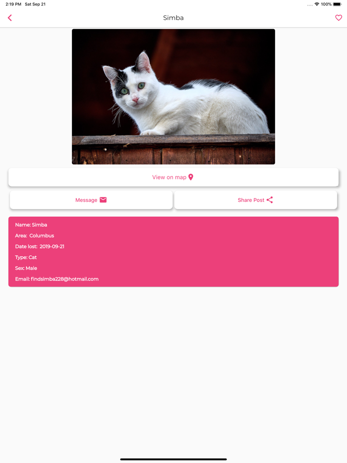 Missing Pets - Find Lost Pet