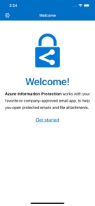 Azure Information Protection screenshot #1 for iPhone
