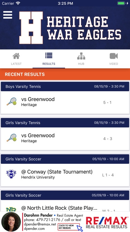 Heritage War Eagles Athletics