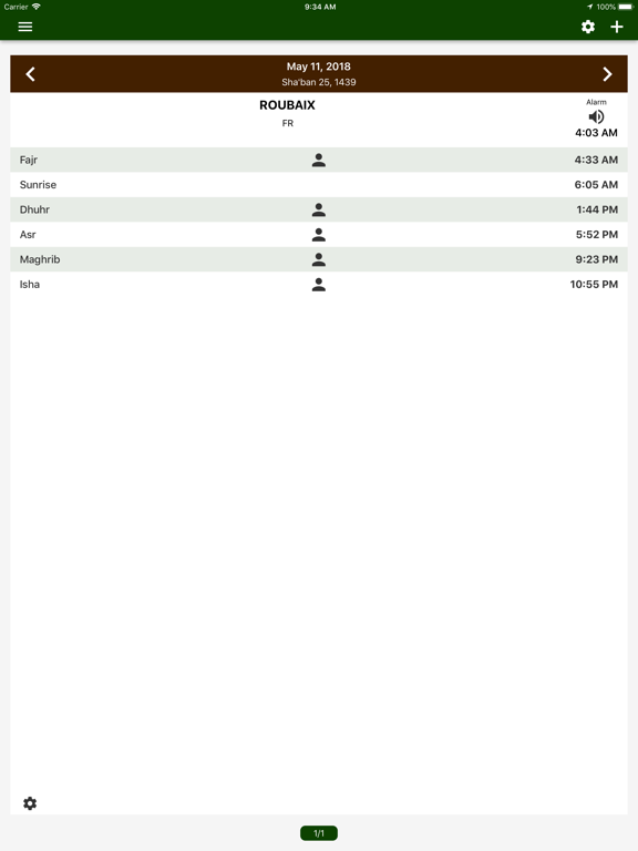 Screenshot #4 pour Heures de prières