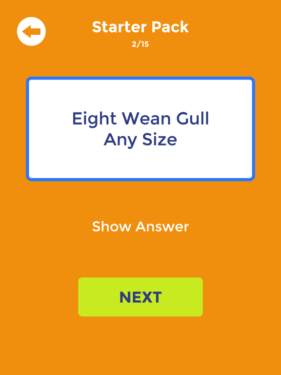 Screenshot #6 pour Mad Phrases - Group Party Game