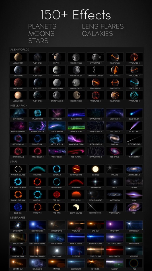 #5. Alien Sky - Space Camera (iOS) Door: James Grote