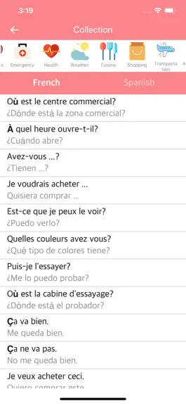 Game screenshot French Spanish Dictionary mod apk