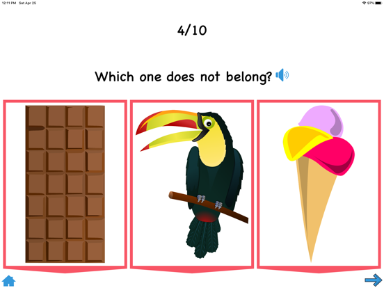 28 Categories For Kids iPad screenshot 8 - Education app