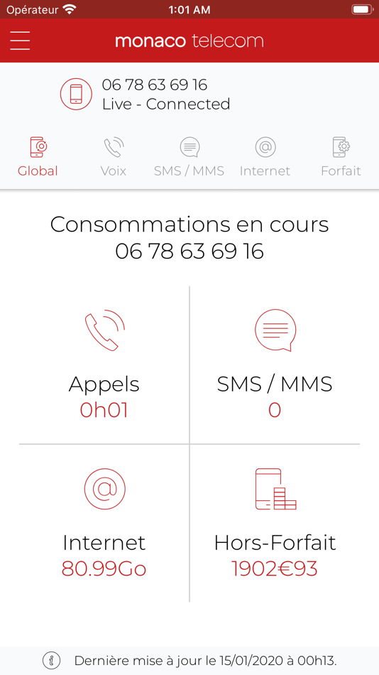 #1. Monaco Telecom (iOS) 由: Monaco Telecom