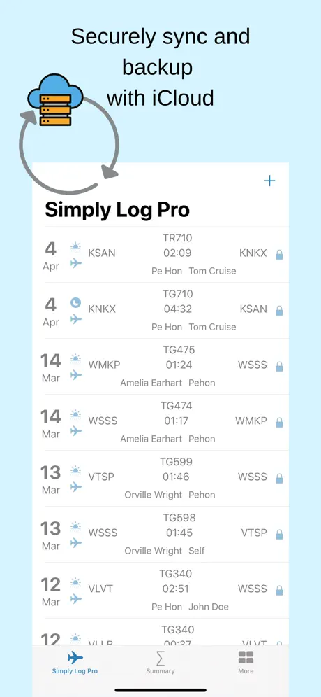 SimplyLog – Pilot Logbook