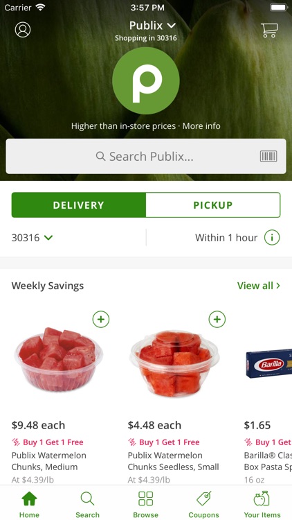 Publix Delivery