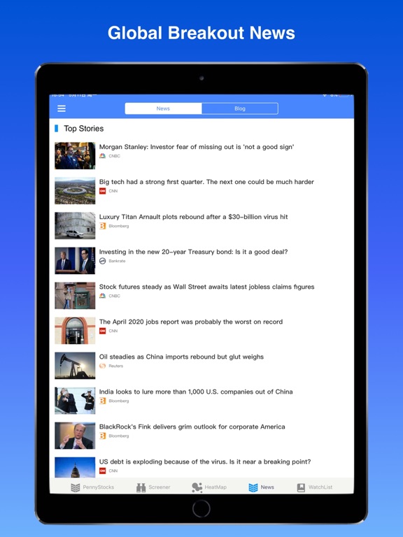 Penny Stocks Pro - screener iPad screenshot 6 - Finance app