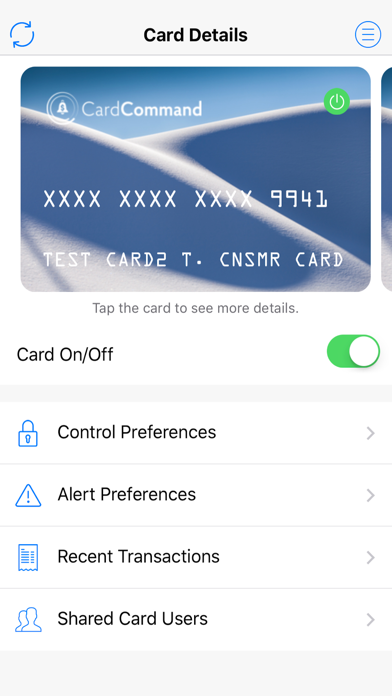 CardCommand Screenshot